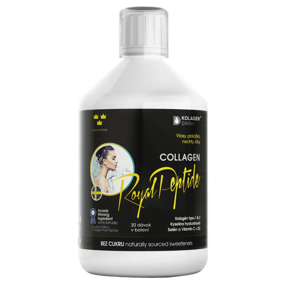 KolagenDrink Collagen Royal Peptide hydrolyzovaný rybí kolagén bez cukru