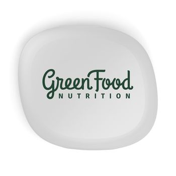GreenFood Nutrition Pillbox white 1ks 1×1 ks