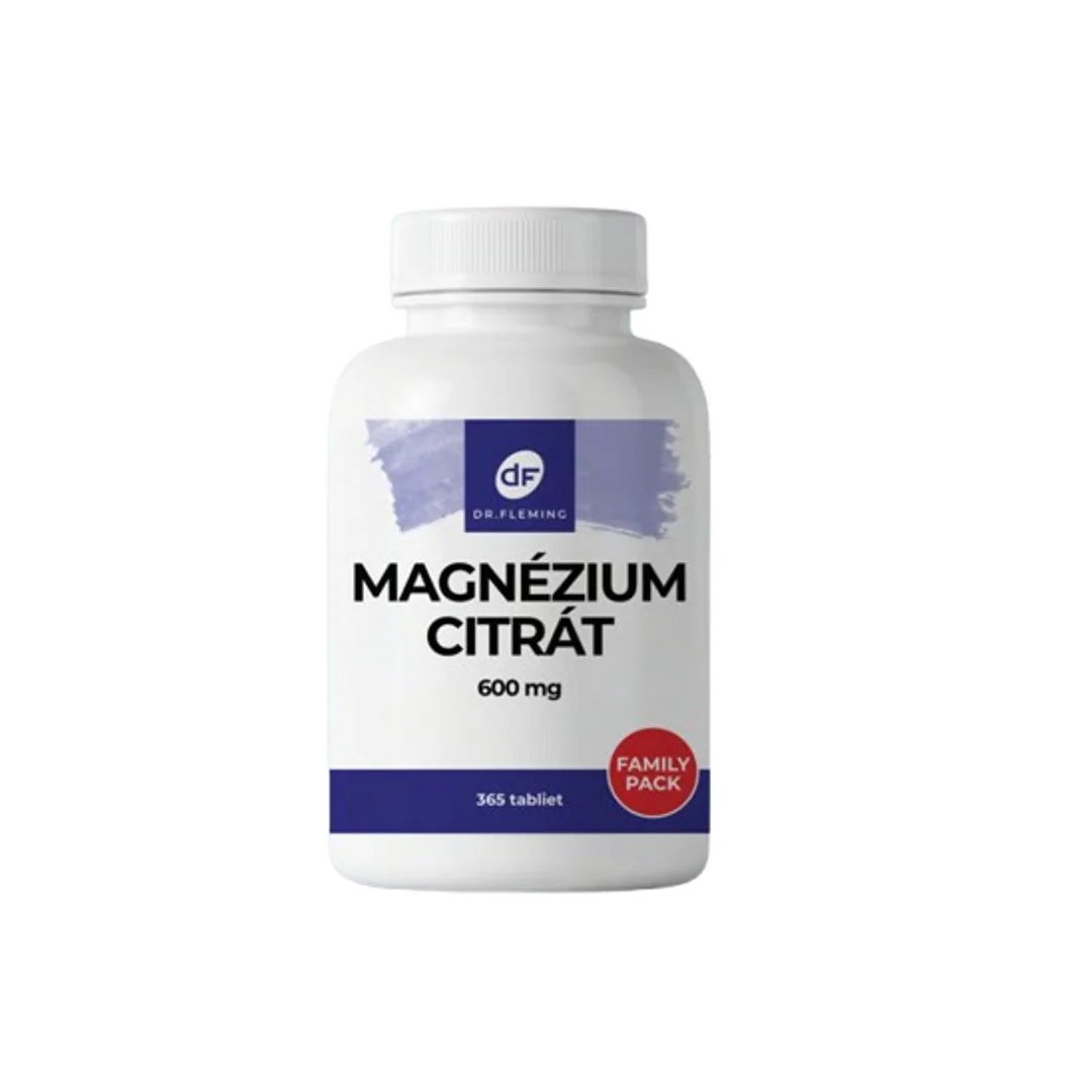 DR. FLEMING Magnézium Citrát 600mg Family Pack 365ks