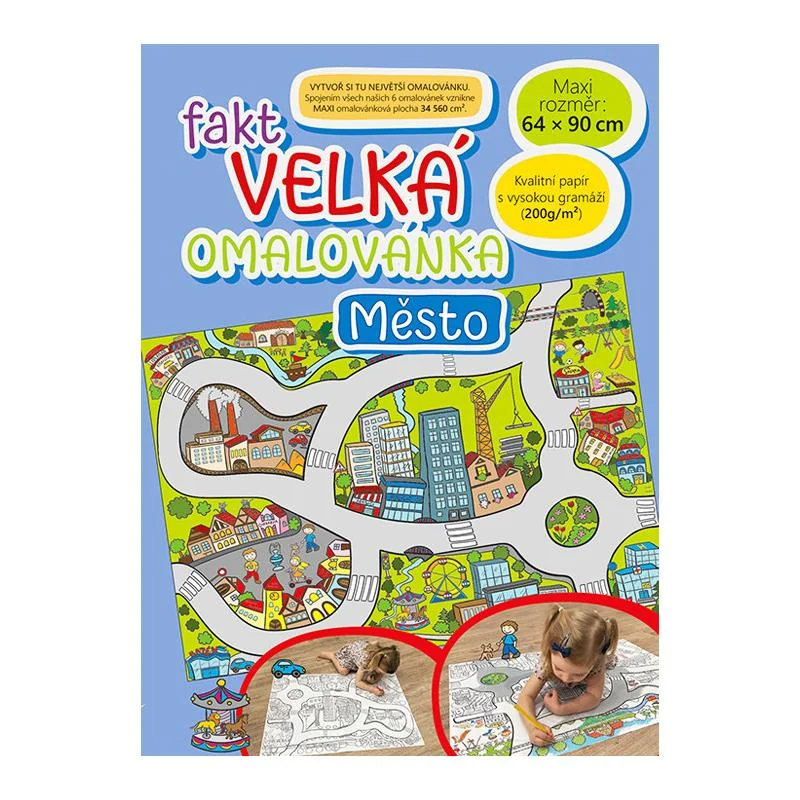 Fakt veľká omaľovánka Mesto , 47G4575