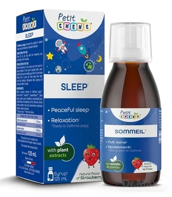 Petit CHENE SLEEP 1×125 ml, sirup pre deti