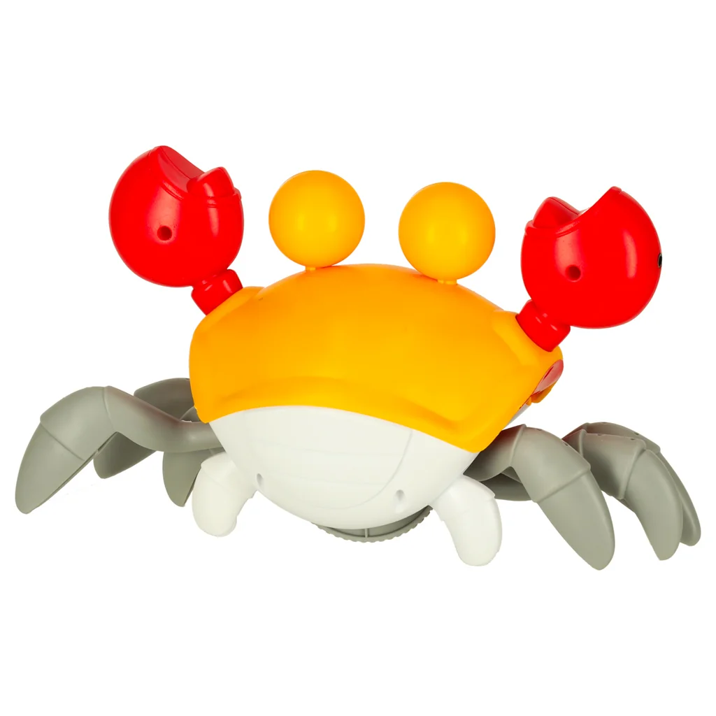 Krab hračka Interaktívny lezúci – USB nabíjanie, hudba, vyhýbanie prekážkam
