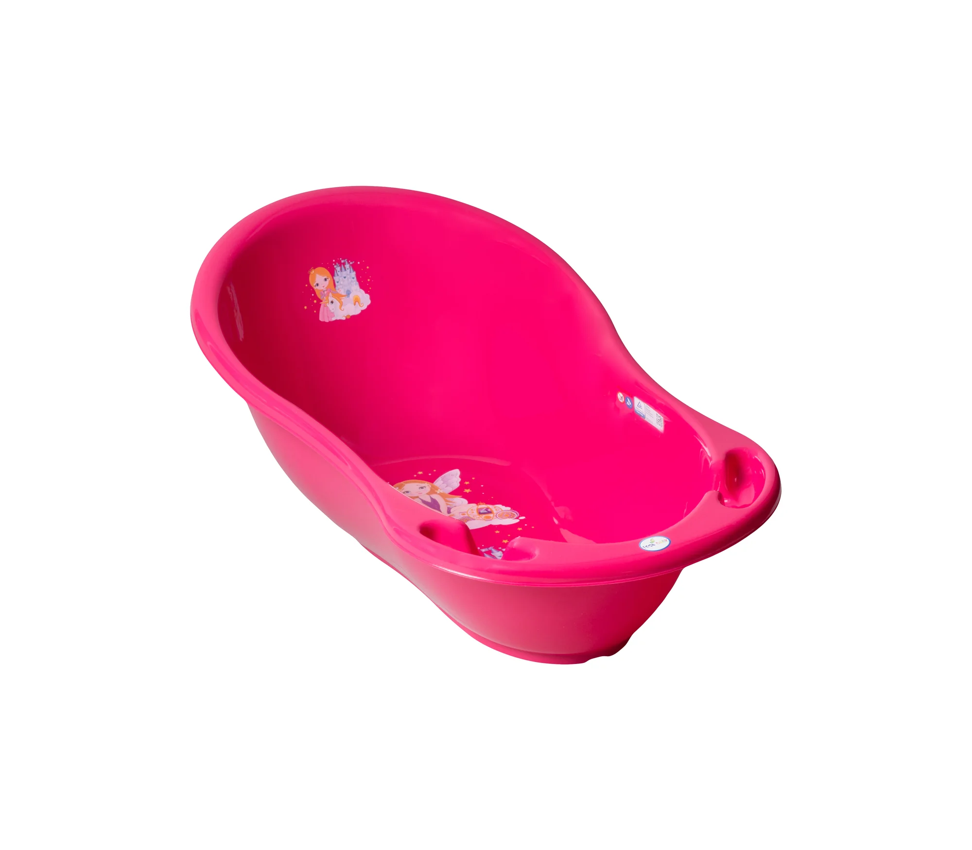 TEGA BABY Vanička malá Little Princess 86cm ružová