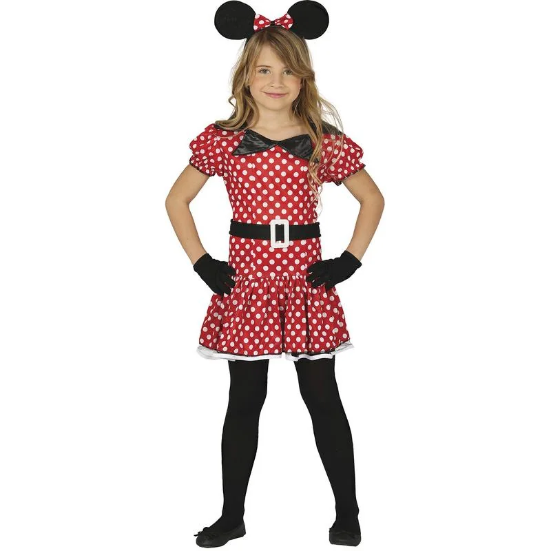 Kostým Minnie Mouse 7-9 rokov