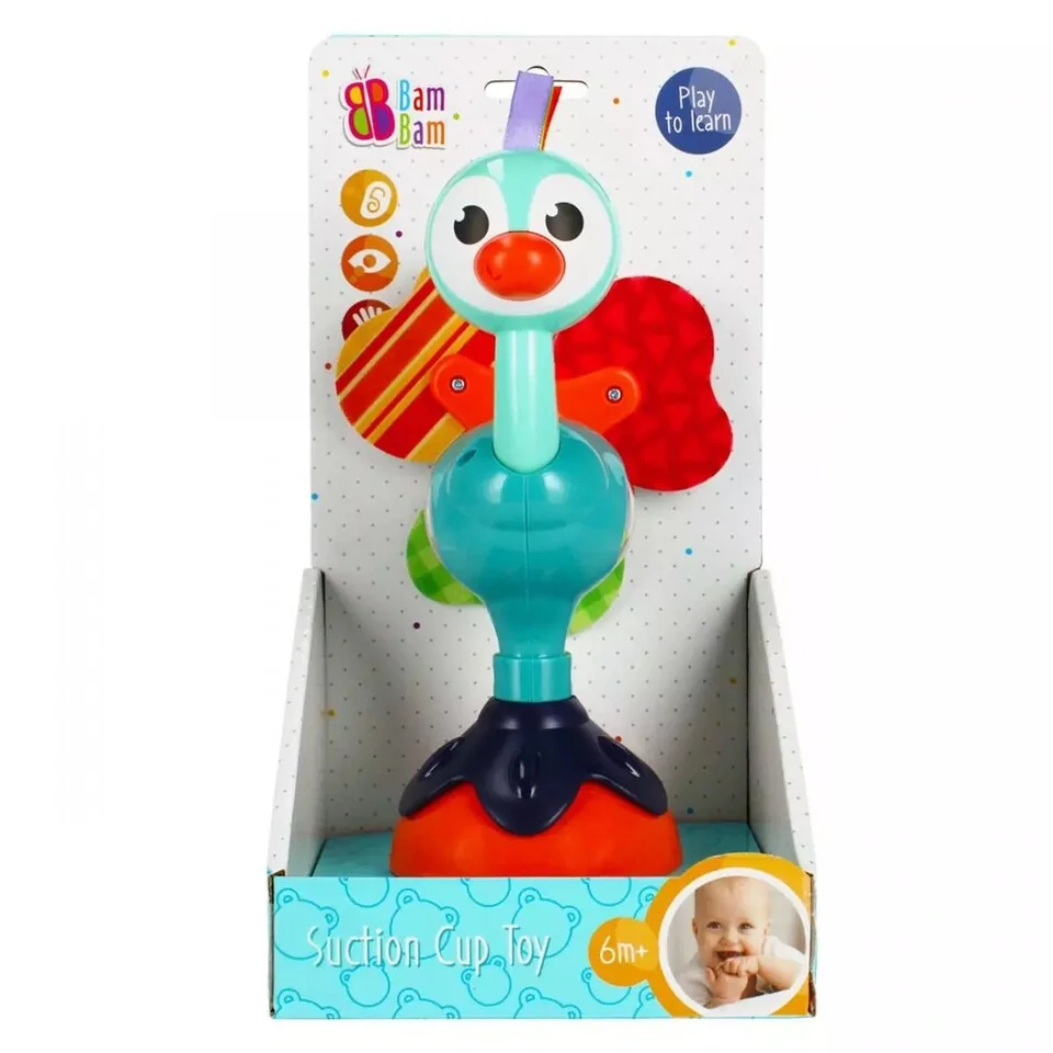 BamBam Vtáčik na prísavke 18cm