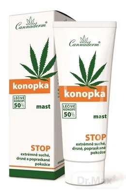 Cannaderm KONOPKA masť 1×75 g, konopná masť