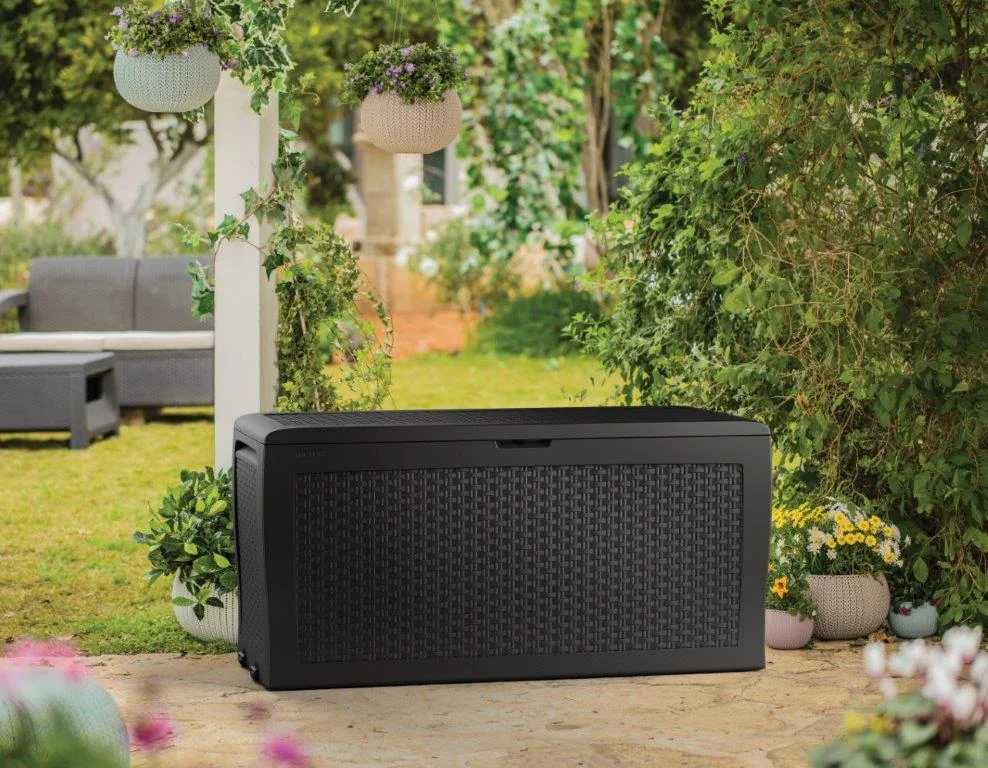 Záhradný box Keter Samoa Rattan Box 270L hnedý 246962