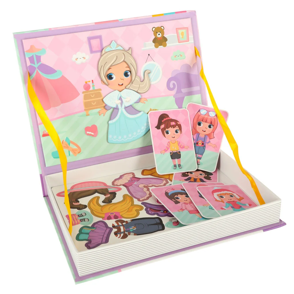 MG Magnetic Book magnetické puzzle, dolls