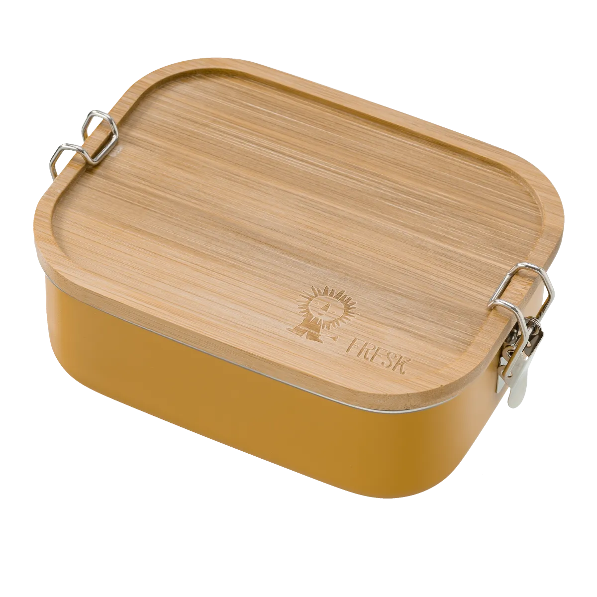 FRESK desiatový box UNI Amber Gold 1×1 ks, desiatový box