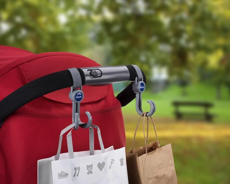 CHICCO Háčiky na kočík univerzálne 1×2 ks, háčiky na kočík