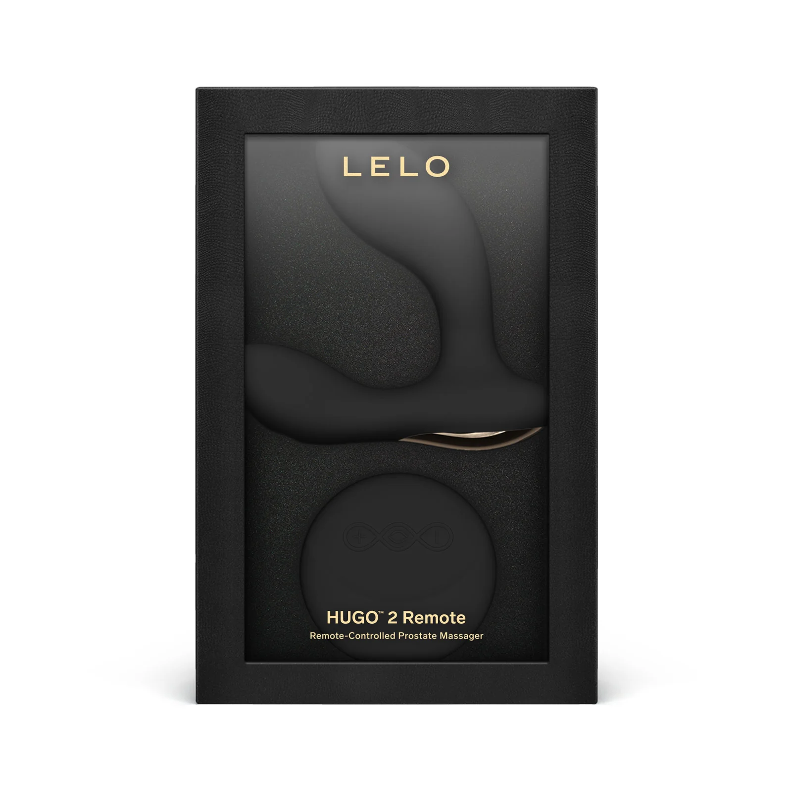 Stimulátor prostaty - Lelo Hugo 2 Remote čierna