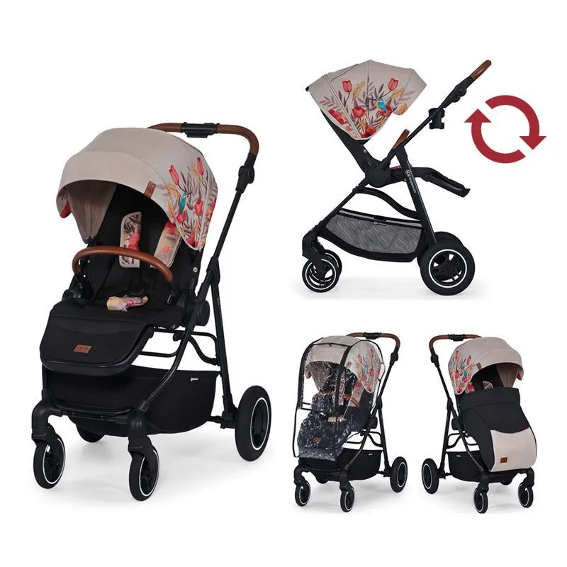 KINDERKRAFT Kočík športový All Road Bird Pattern 1×1 ks, kočík