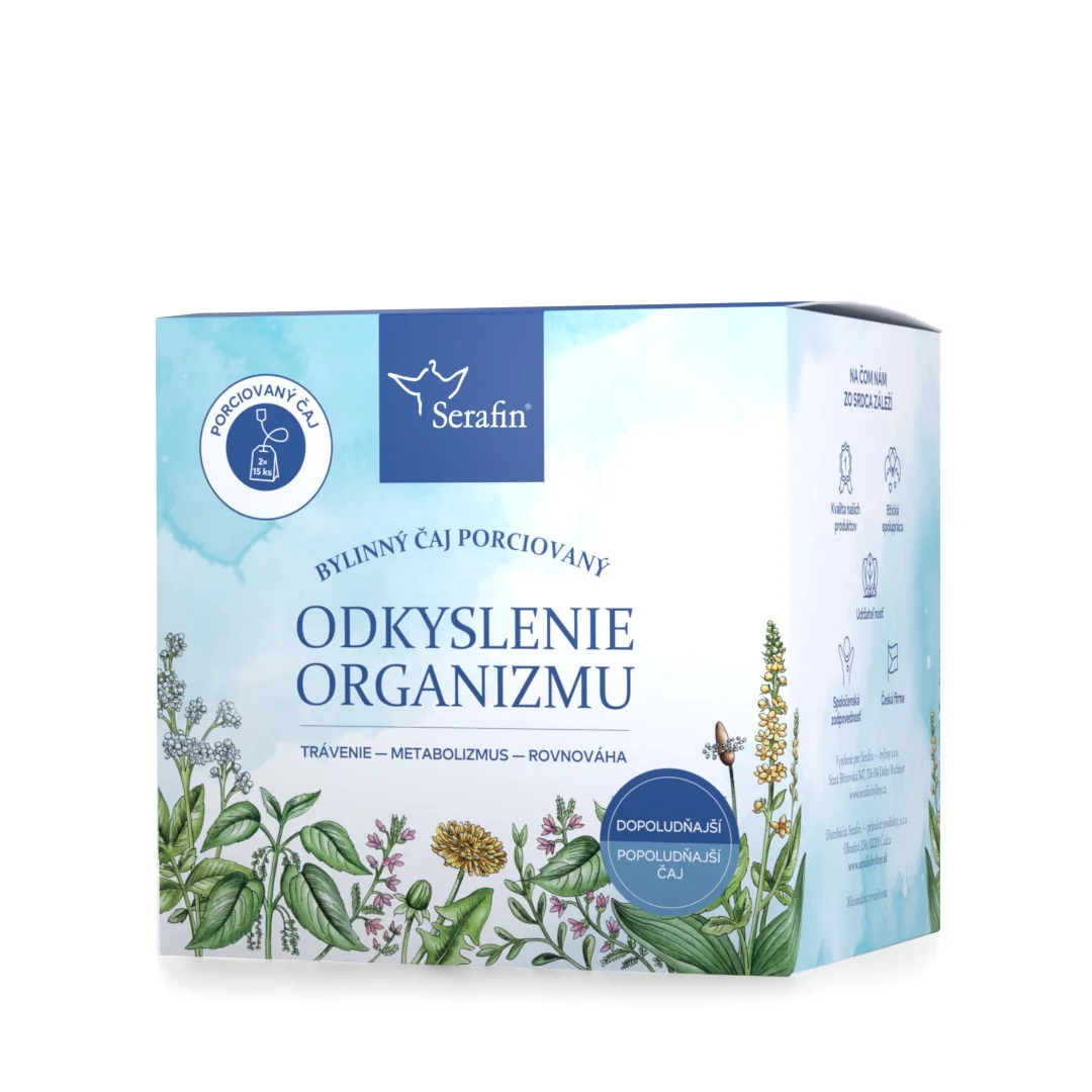 Serafin Odkyslenie organizmu - porciovaný bylinný čaj 60 g