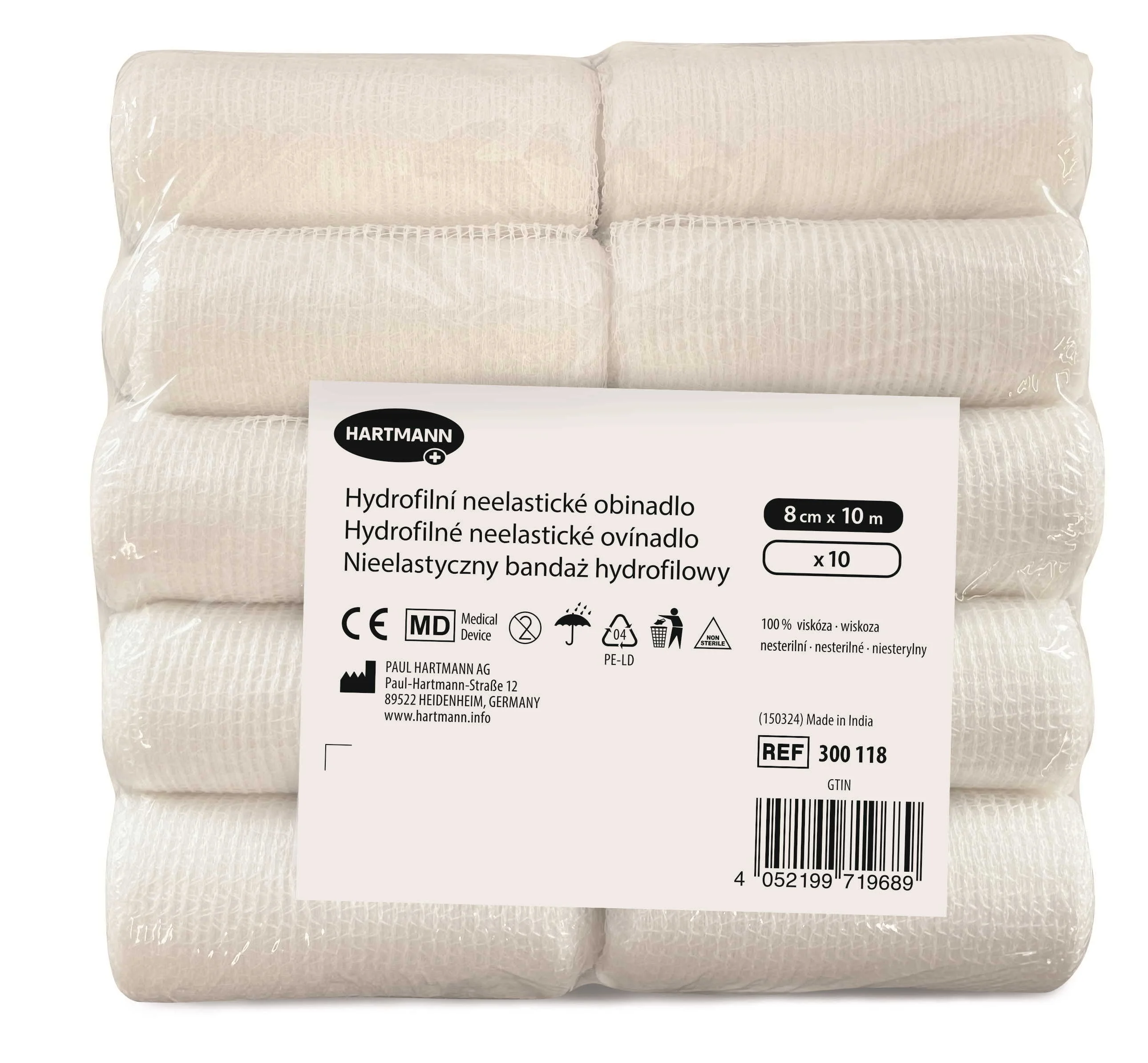 Ovínadlo hydrofilné nest. 8cmx10m P10 10 ks