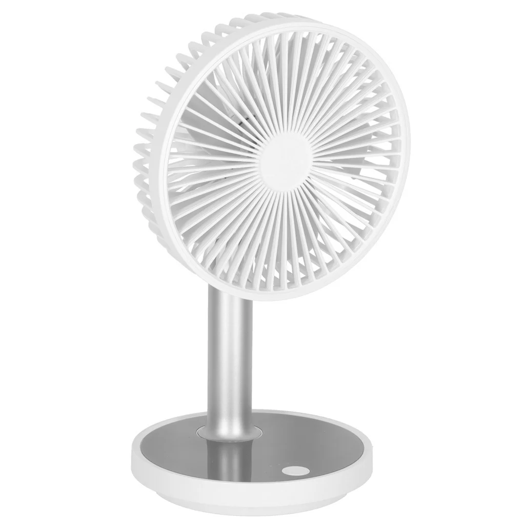 LIVEFY Desk bezdrôtový stolný ventilátor 30cm, biely