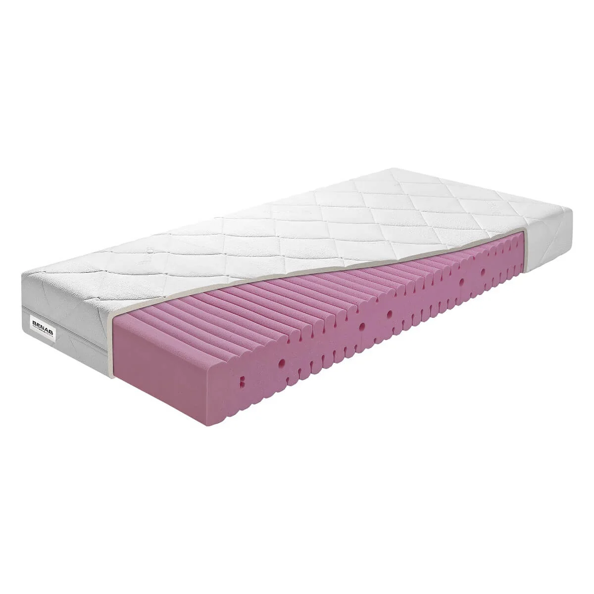 Matrac Benab Red Moon Antibacterial H3 85 x 200 cm Matrac zo studenej peny 20 cm sendvičový detská  ortopedické