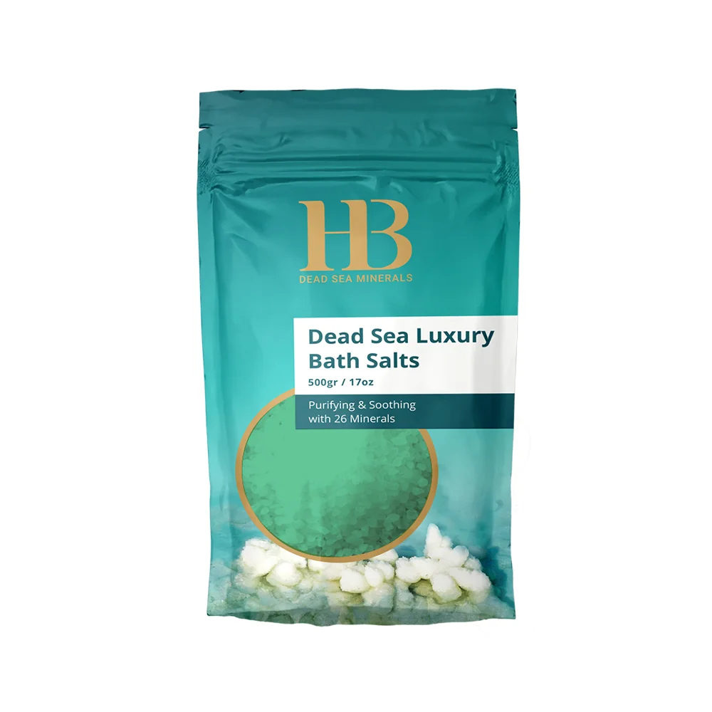 HB Luxusná soľ do kúpeľa, zelená - jablko 1×500 g, soľ do kúpeľa