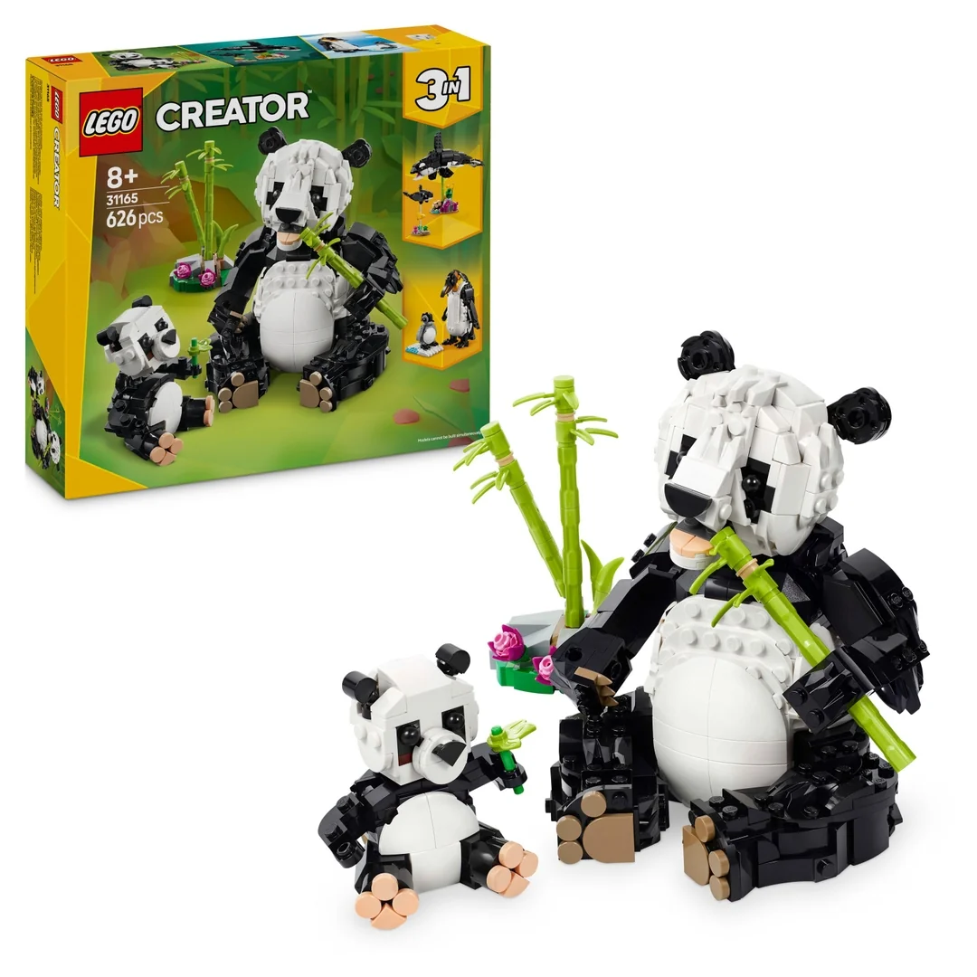 LEGO® Creator 3-in-1 31165 Divoké zvieratá: Pandia rodinka
