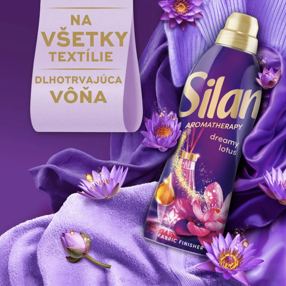 Silan AT aviváž Dreamy Lotus 126 praní, 2772 l 1×2772 ml, aviváž
