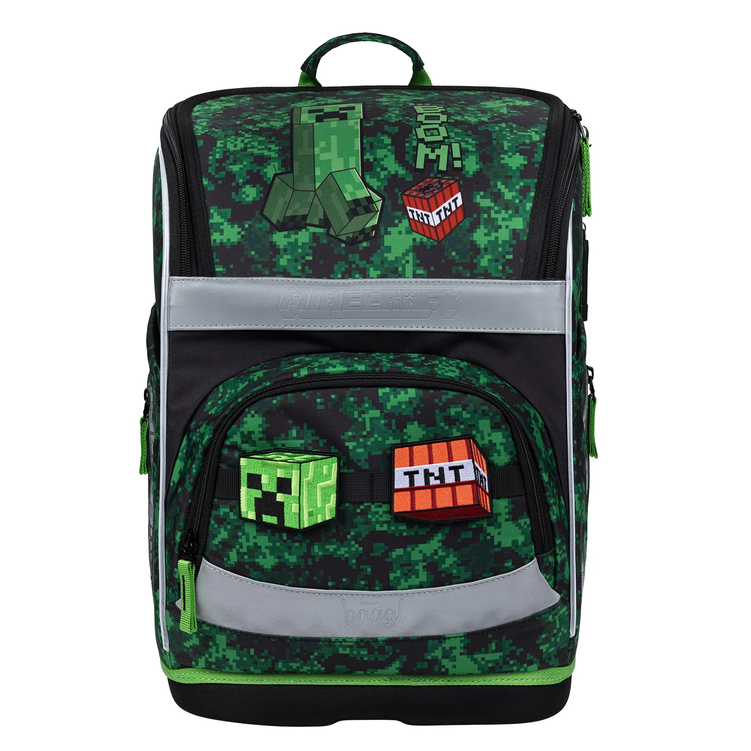 Školská aktovka Zippy Plus Minecraft Boom Ergonomická, ľahká