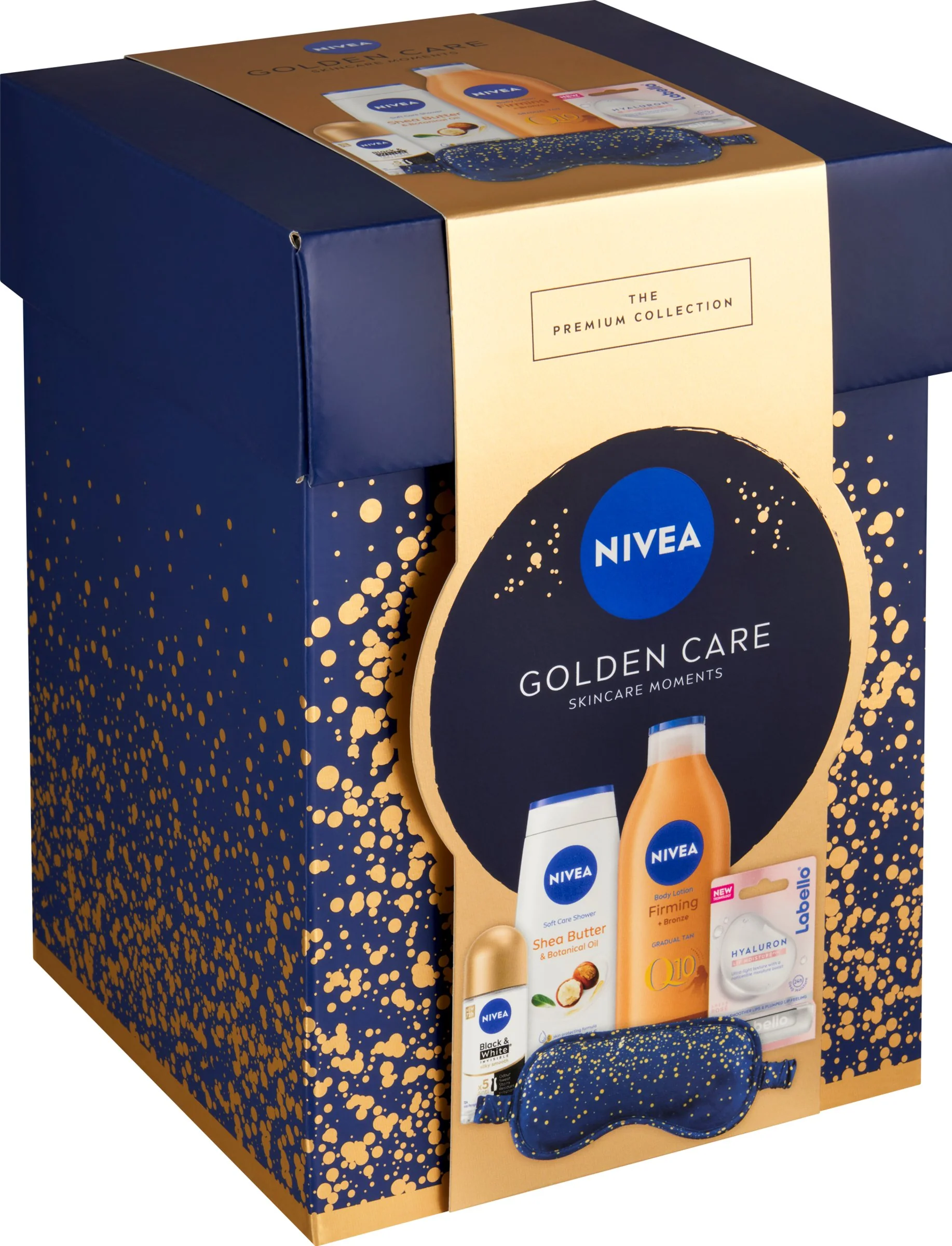 NIVEA BOX GOLDEN CARE 1×1 ks, darčekové balenie