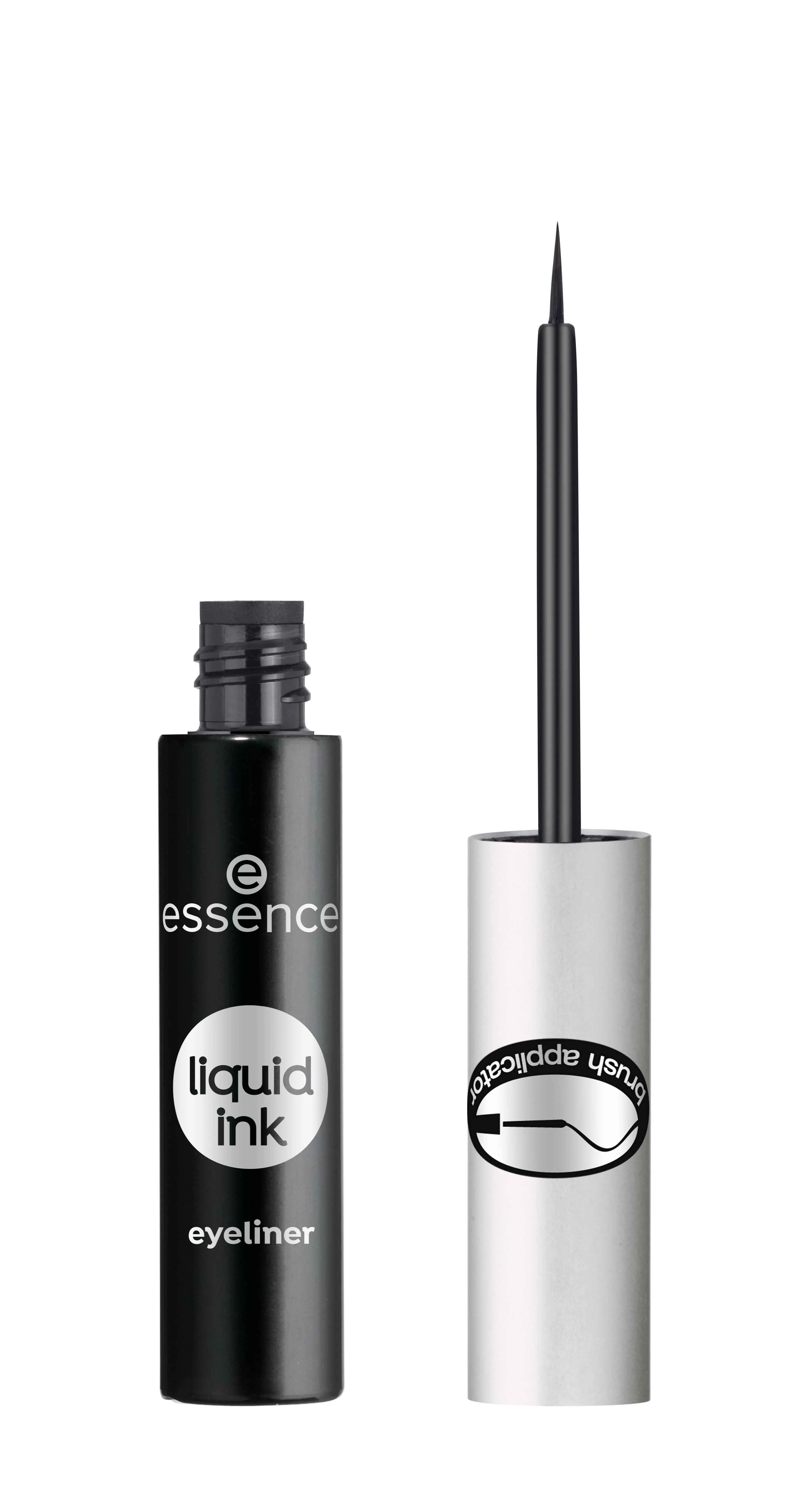 Essence Tekutá Očná Linka Ink 1×3 ml, tekutá očná linka