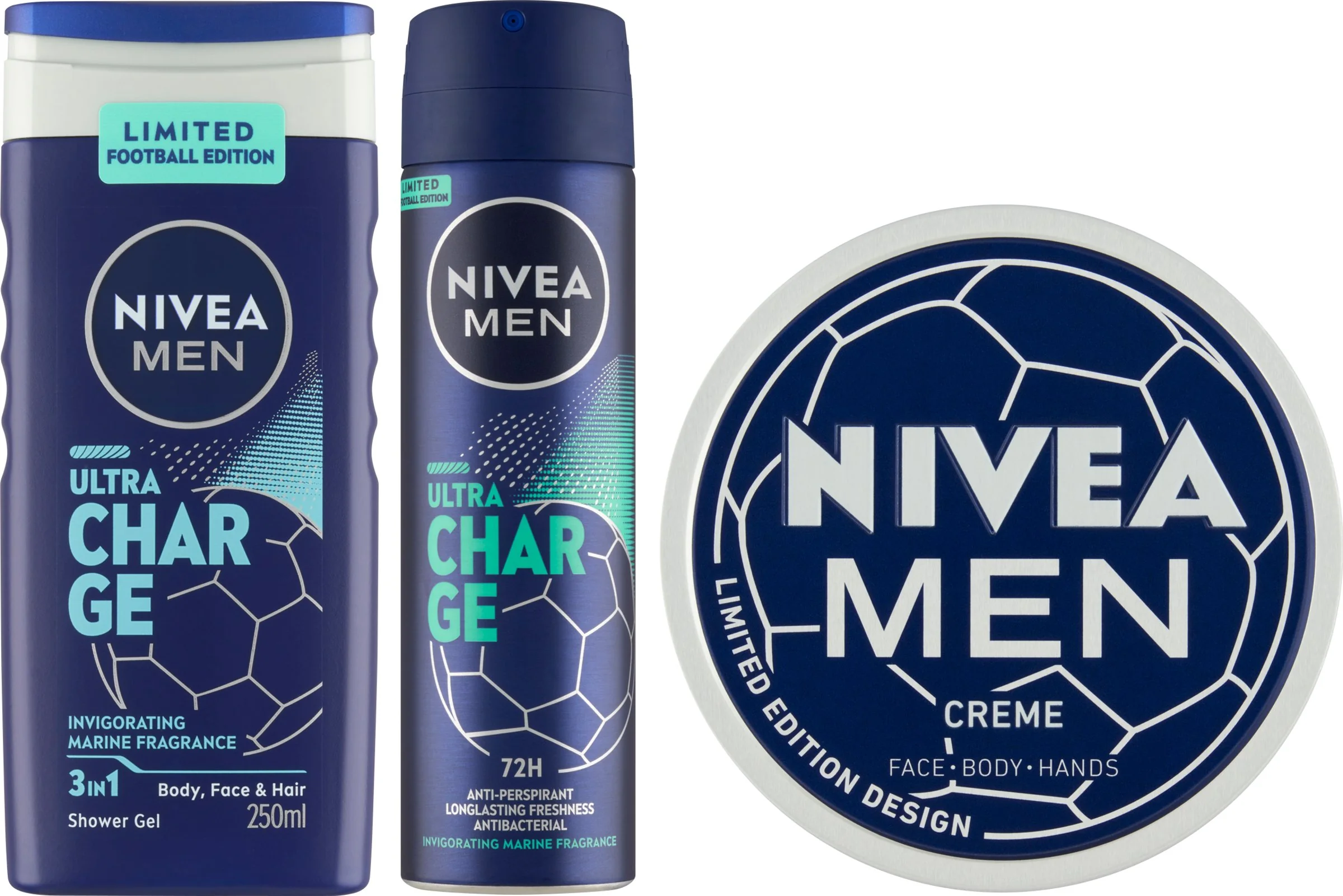 NIVEA MEN BOX FOOTBALL LE 1×1 ks, darčekové balenie