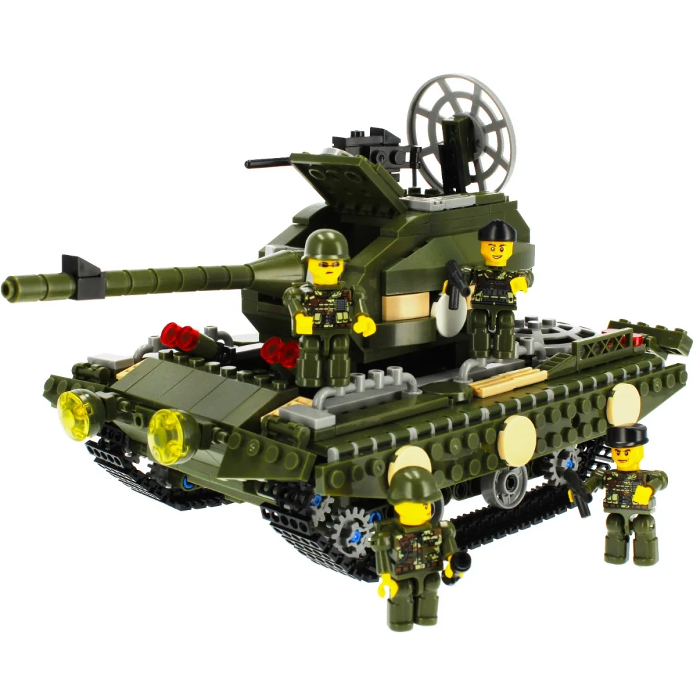 Stavebnica Alleblox Military Force 563 ks