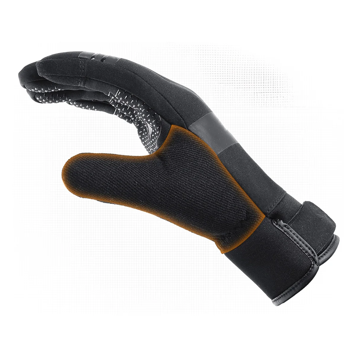 MG Nylon Sports rukavice na ovládanie dotykového displeja L, čierne