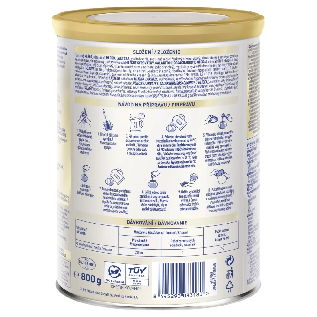 BEBA COMFORT 5 1×800 g, mliečna výživa pre malé deti (od ukonč. 24.mesiaca