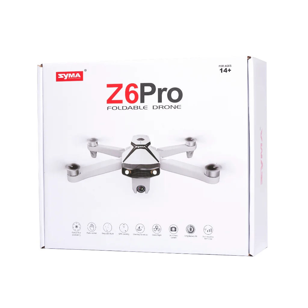 Dron SYMA Z6 PRO GPS – 2K kamera, FPV 5G, bezkomutátorové motory, let 25 min