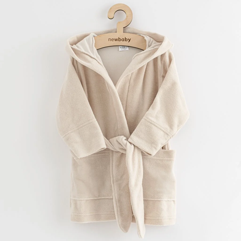 Detský froté župan New Baby Comfortably beige 80/86, 20C53714