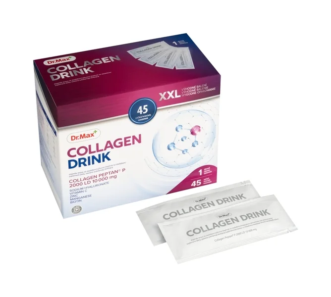 Dr. Max Collagen Drink XXL 1×45 ks , kolagénový nápoj