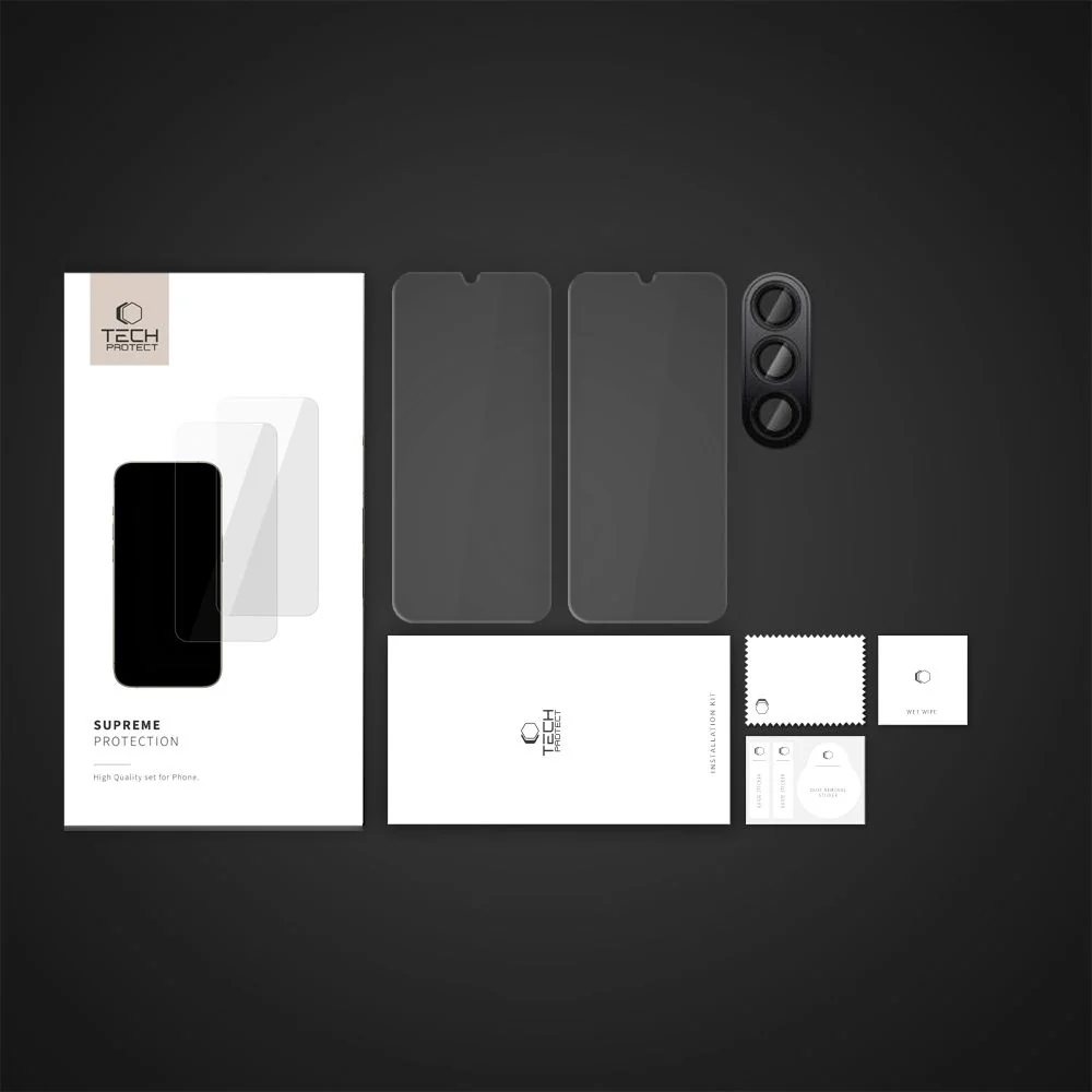 Tech-Protect Supreme Set ochranné sklo na Samsung Galaxy A16 4G / 5G
