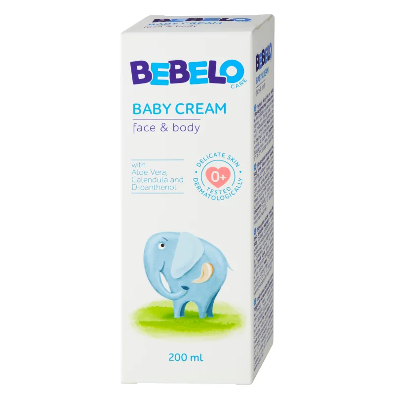BEBELO detský krém 1×200 ml, detský krém