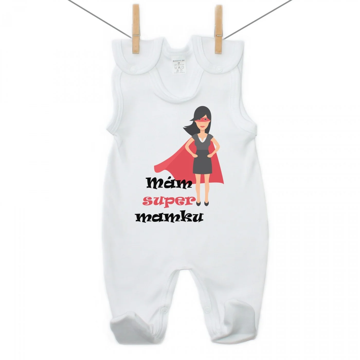 Boodyy Dupačky Mám super mamku Veľkosť: 80