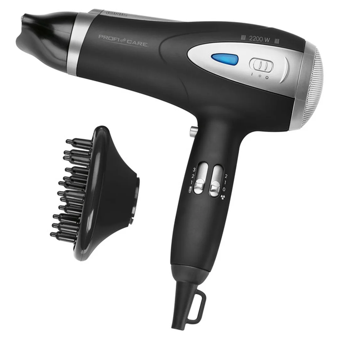 ProfiCare HTD 3113 sušič vlasov 2200 W, ionizácia, čierny