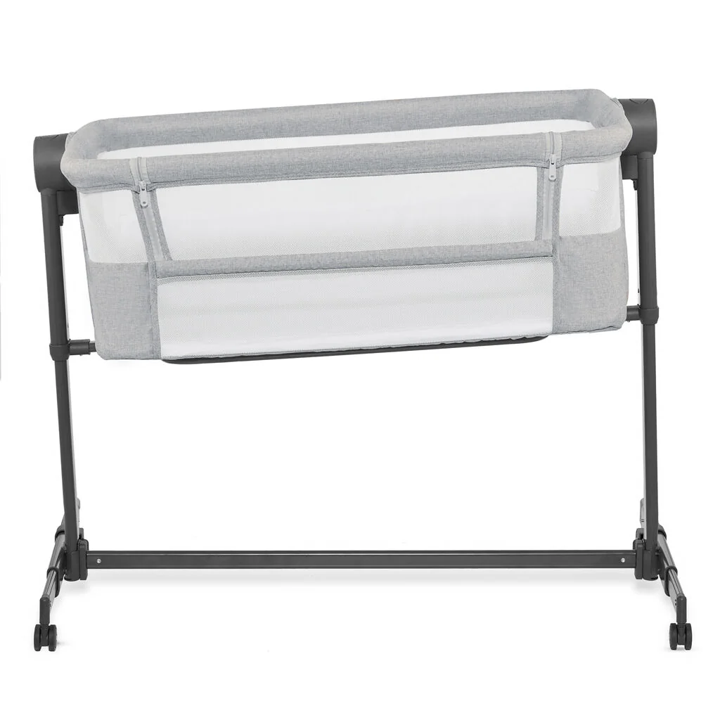 Postieľka detská polohovateľná Neste Up2 Light Grey