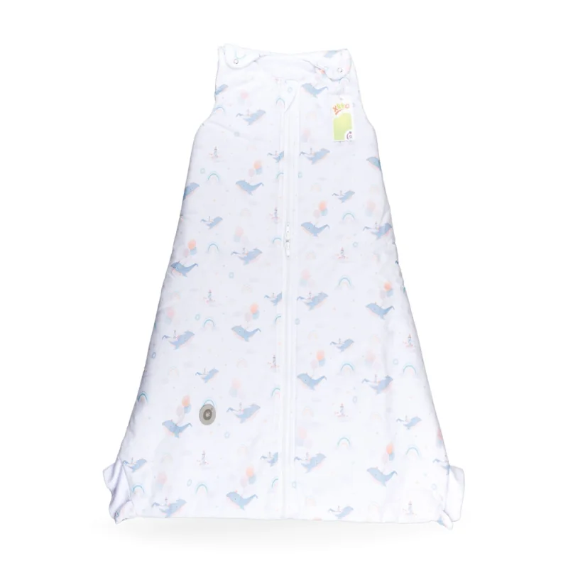 XKKO LUX multifunkčný detský spací vak 2v1 Sky Whale 70 cm