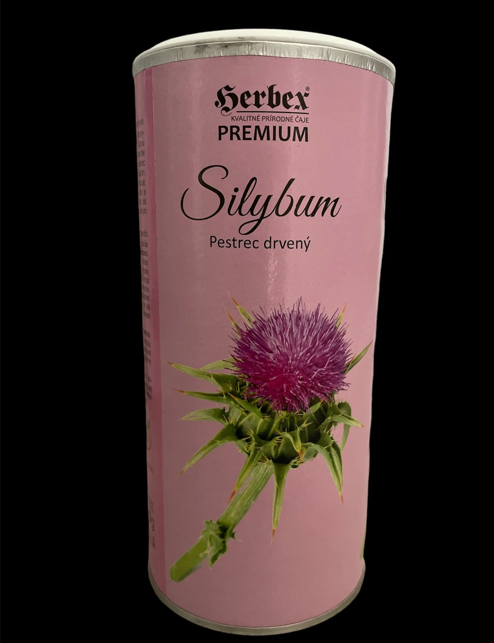 HERBEX Silybum (pestrec) drvené - jemný prášok 1×200 g, výživový doplnok