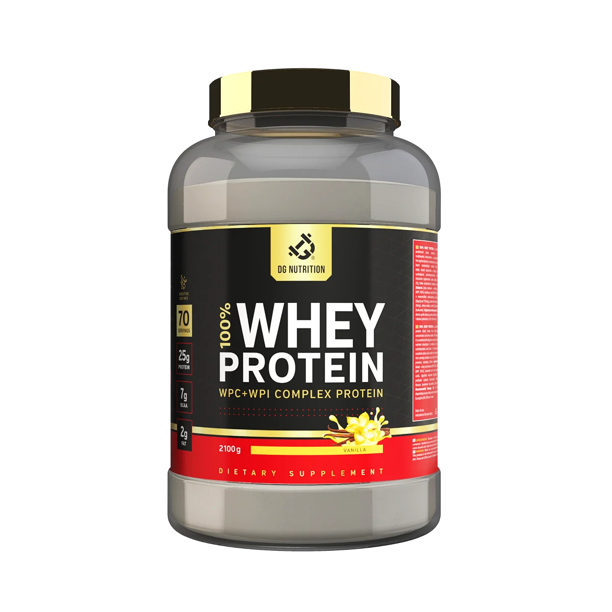 100% Whey Performance Complex Vanilka 2100 g
