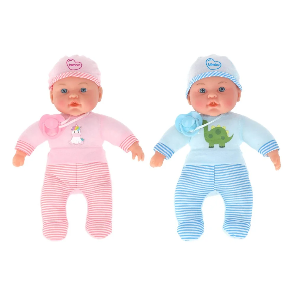 Bábika Soft s cumlíkom 4 funkcie - BIMBO Baby Nicky 30cm-SBELLETTI