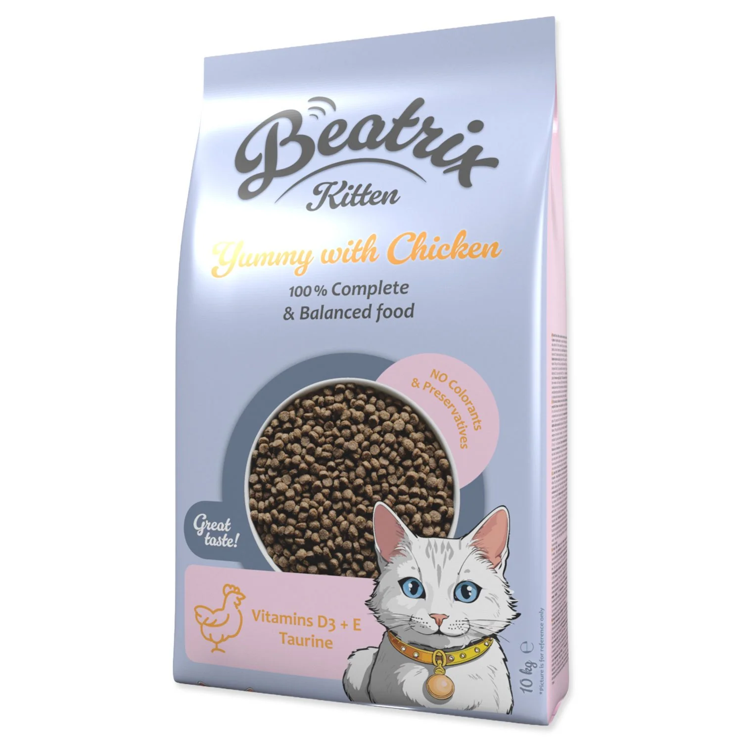 Krmivo Kitten s kuracím mäsom 10kg 10kg