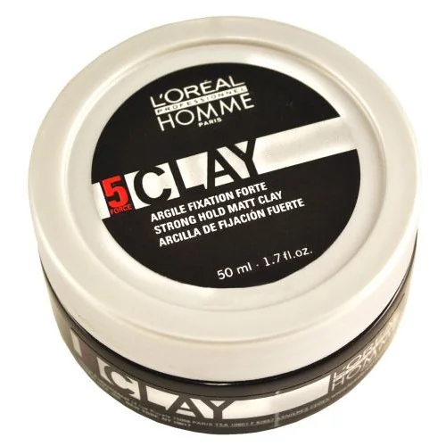 L´Oréal Professionnel Stylingová hlina pre mužov Clay 1×50 ml, stylingová hlina