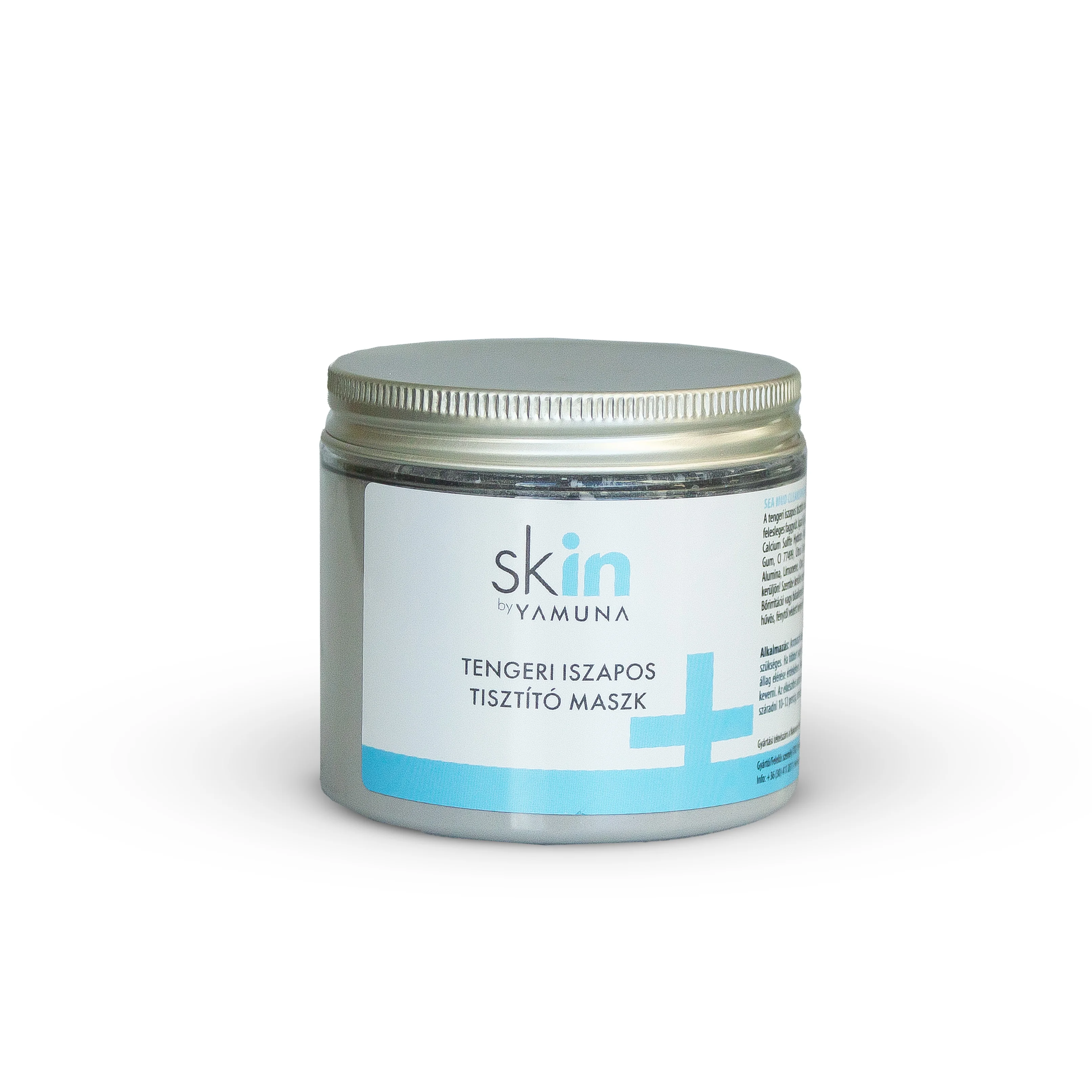 skIN by Yamuna Čistiaca zlupovacia maska s morským bahnom 80g Alginátová maska s morským bahnom, kremelinou a rozmarínovým olejom pre mastnú a problematickú pleť