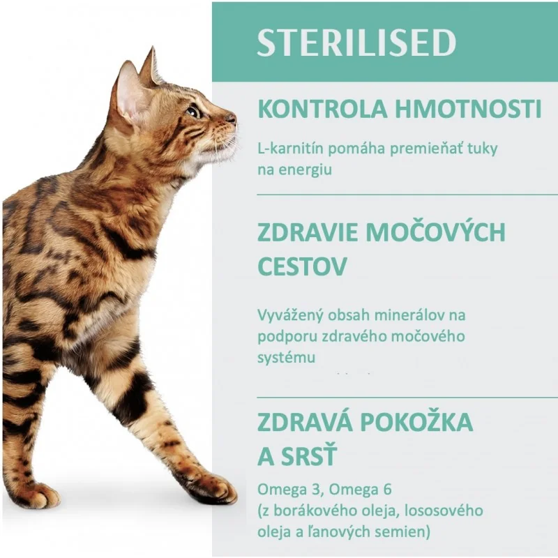 OPTIMEAL™ Superpremium pre kastrované mačky s morčacim mäsom 1,5kg (4713)