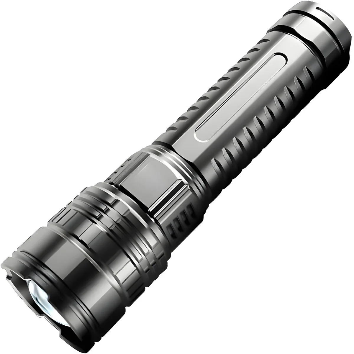 LED MAXI baterka s funkciou powerbanky Čierna