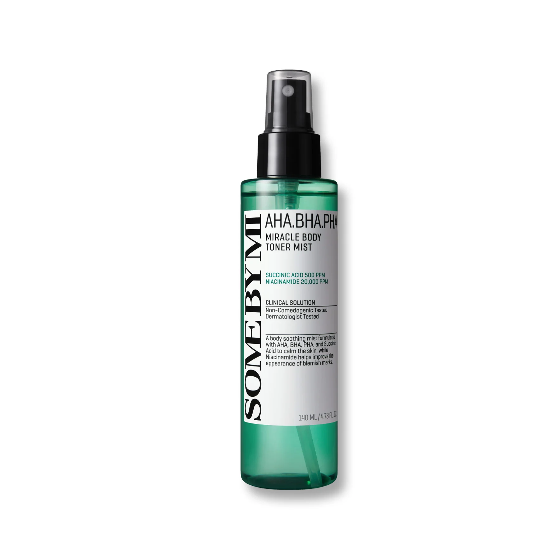 Some By Mi Aha-Bha-Pha 30 Days Miracle Body Toner Mist telová hmla pre citlivú a problematickú pokožku 140 ml