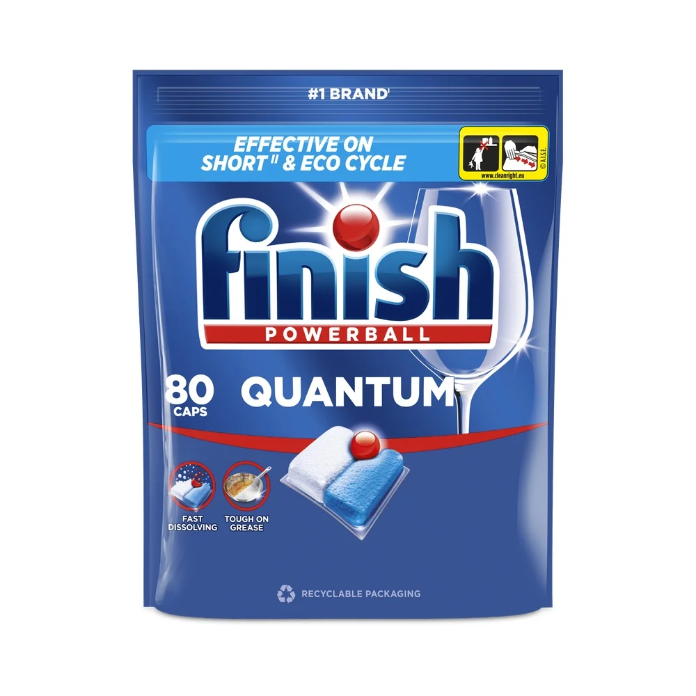 Finish Quantum kapsle do umývačky riadu - Fresh 80 ks