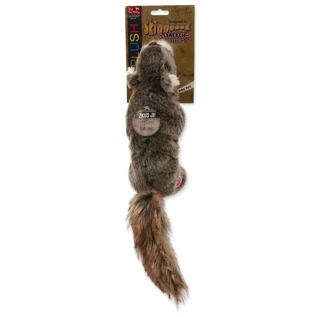 Hračka Dog Fantasy Plush veverička pískacia 45cm